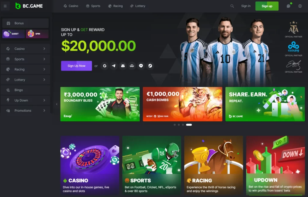 オンラインカジノ体験を極めよう:BC Game Casinoの魅力 オンラインカジノ体験を極めよう:BC Game Casinoの魅力